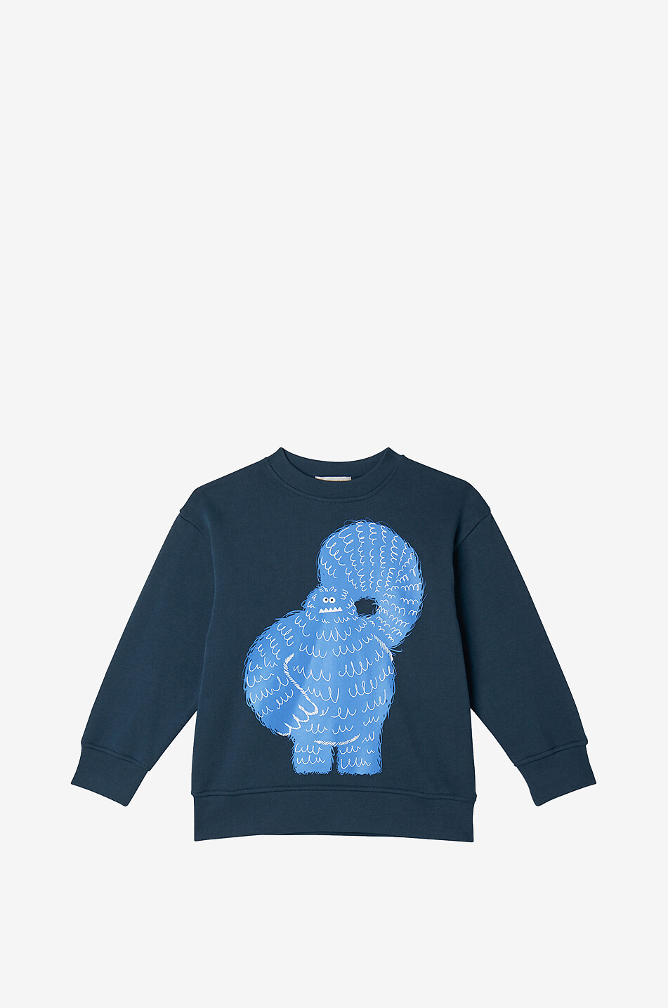 STELLA McCARTNEY KIDS Sweat-shirt à col rond garçon Monster Garçon BLEU FONCE 1