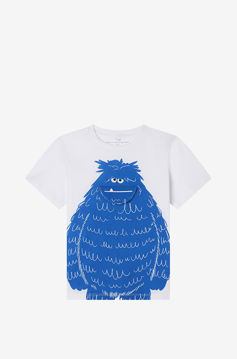 STELLA McCARTNEY KIDS T-shirt à manches courtes garçon Monster Garçon BLANC 1