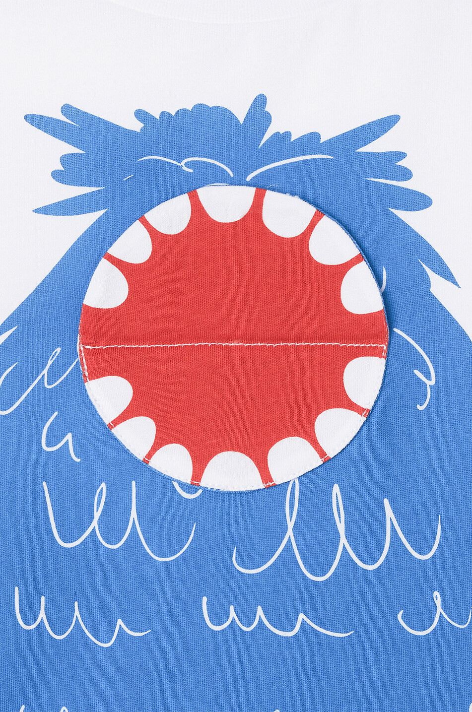 STELLA McCARTNEY KIDS T-shirt à manches courtes garçon Monster Garçon BLANC 2