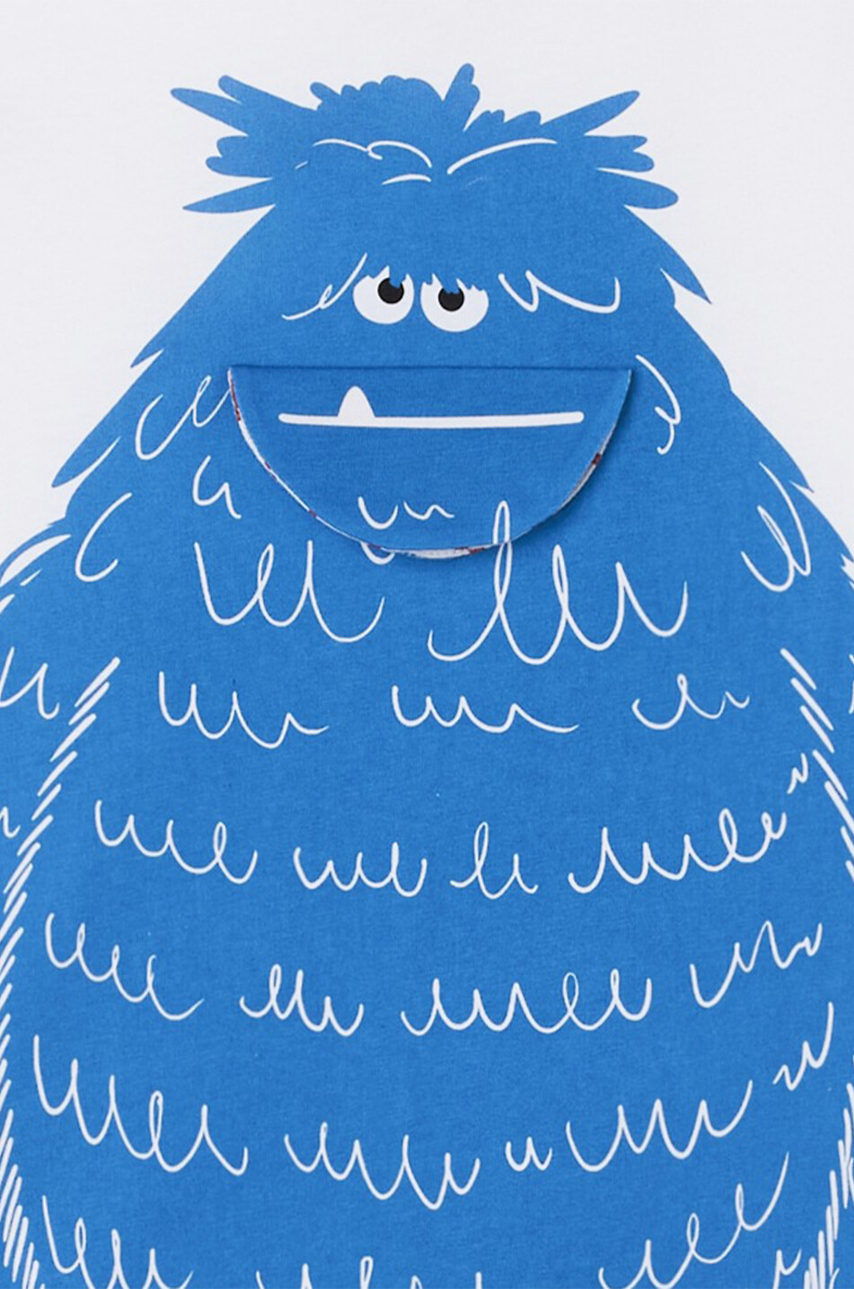 STELLA McCARTNEY KIDS T-shirt à manches courtes garçon Monster Garçon BLANC 3