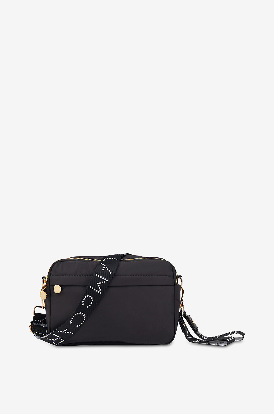 STELLA McCARTNEY KID Wickeltasche für Babys aus recyceltem Nylon mit Logo Baby SCHWARZ 1