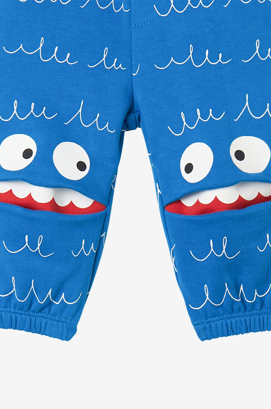 STELLA McCARTNEY KIDS Pantalon de jogging en molleton bébé Monster Bébé BLEU 2