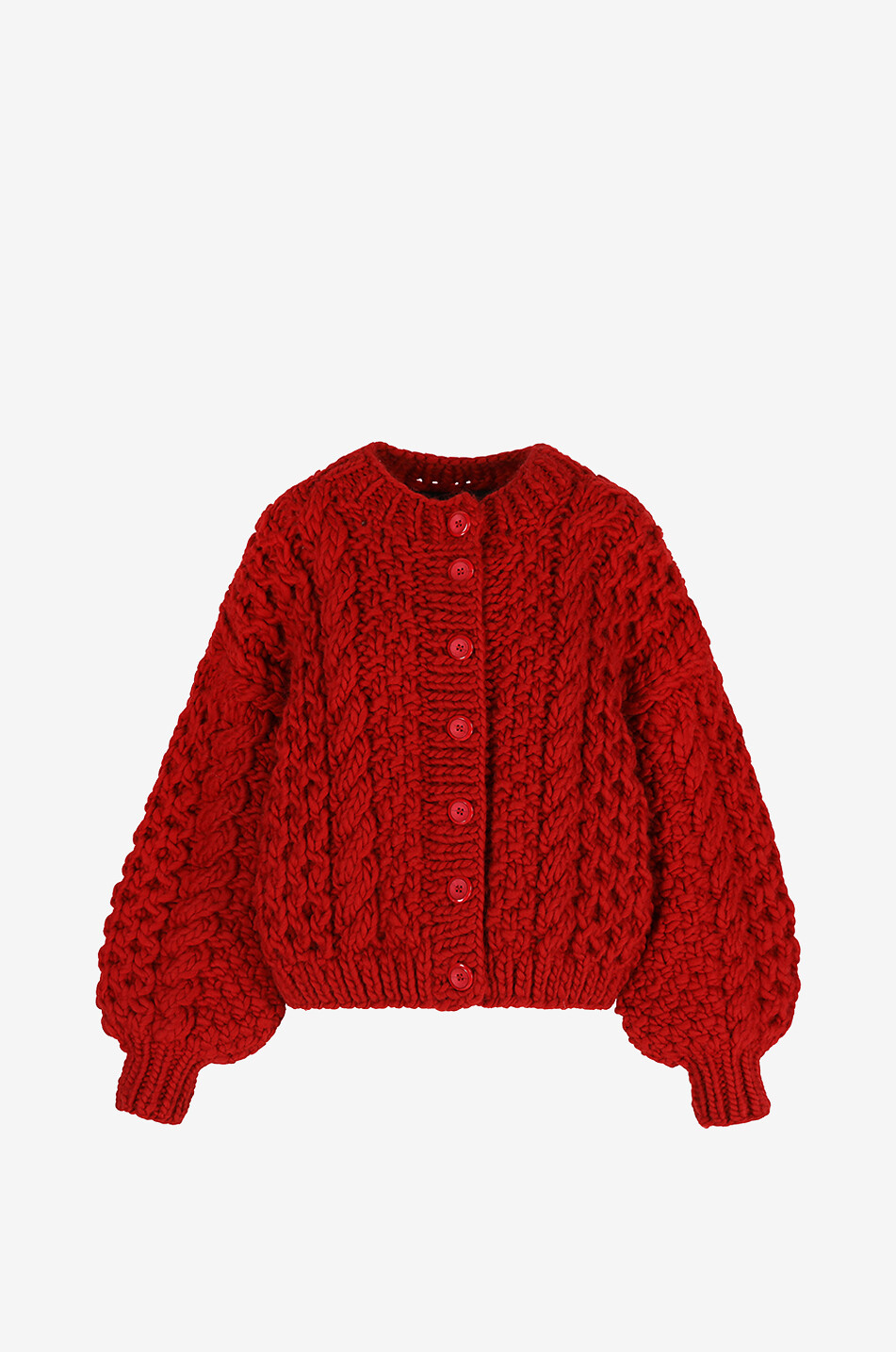 Strickpullover mit Rundhalsausschnitt Honey