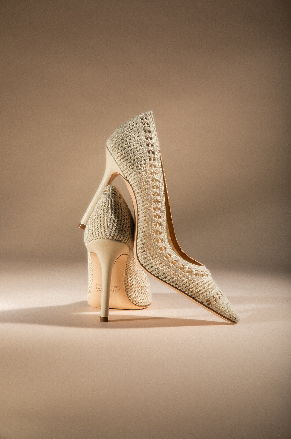 ARTEANA Häkel-Pumps Trieste 75 Damen CREMEFARBEN 6