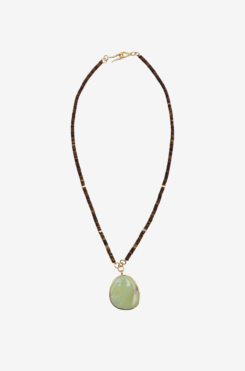 TOHUM Halskette aus Holzperlen Natural Stone Damen BUNT 1