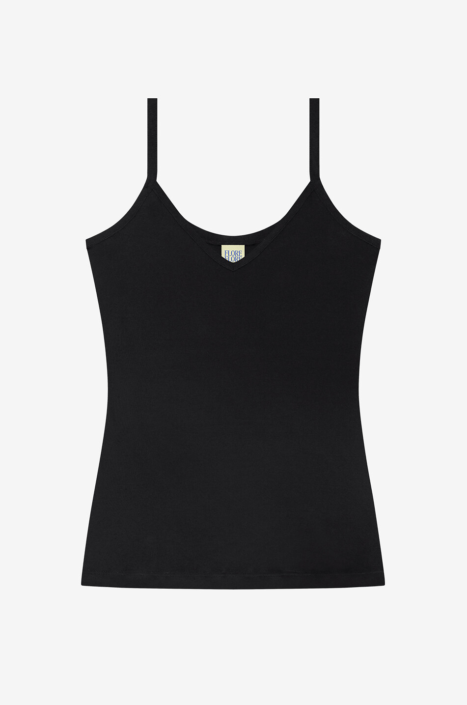FLORE FLORE Tanktop aus Biobaumwolle Isla Damen SCHWARZ 1