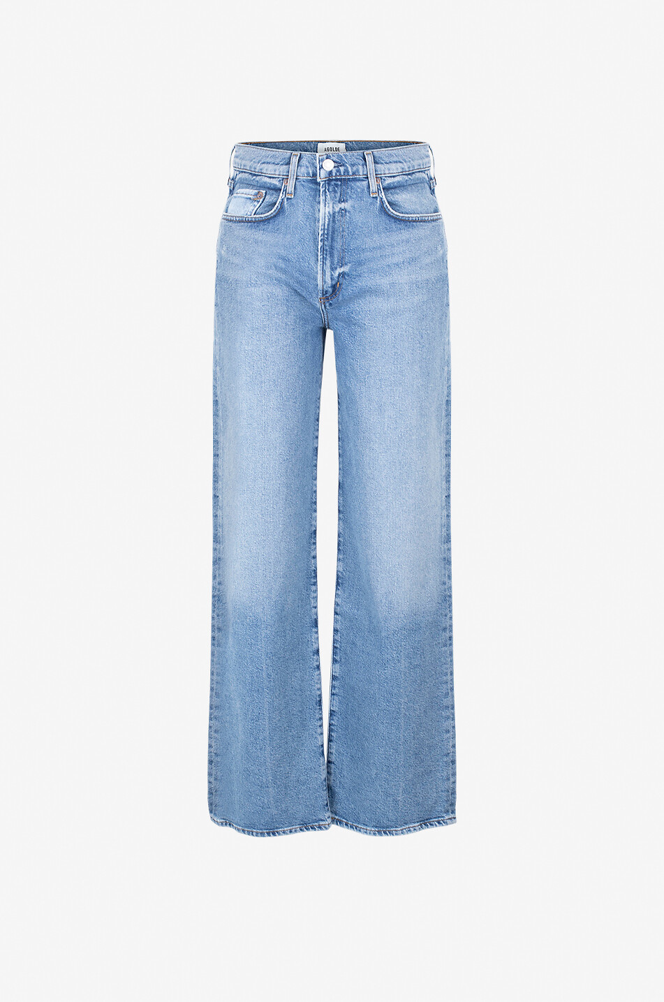 AGOLDE Jean large en coton Harper Forum Femme BLEU 1