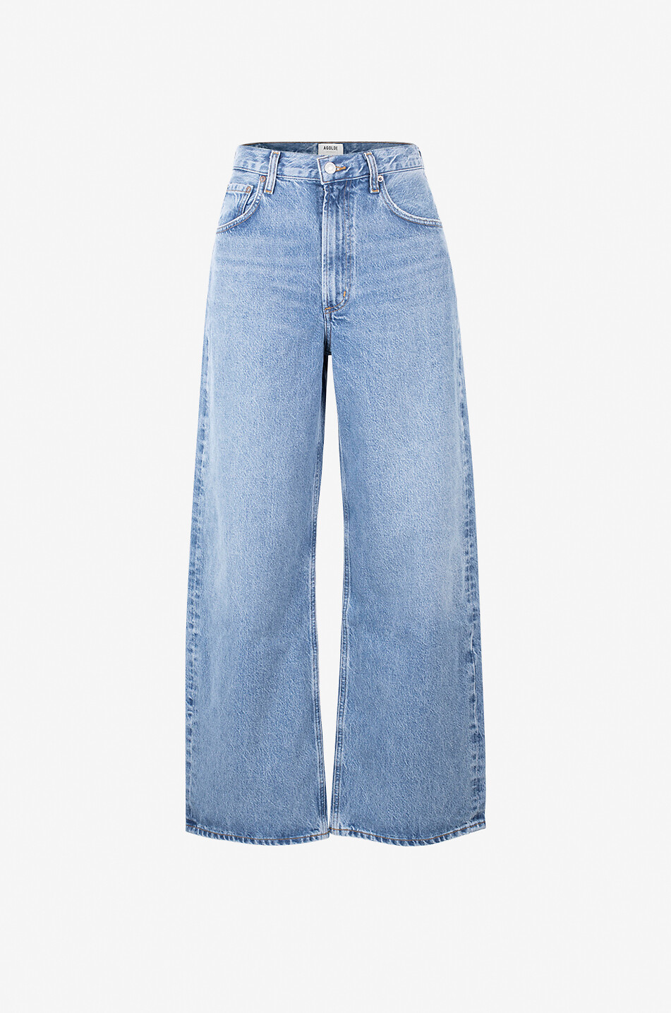 AGOLDE Jeans mit weitem Bein aus Baumwolle Low Curve Fairway Damen BLAU 1