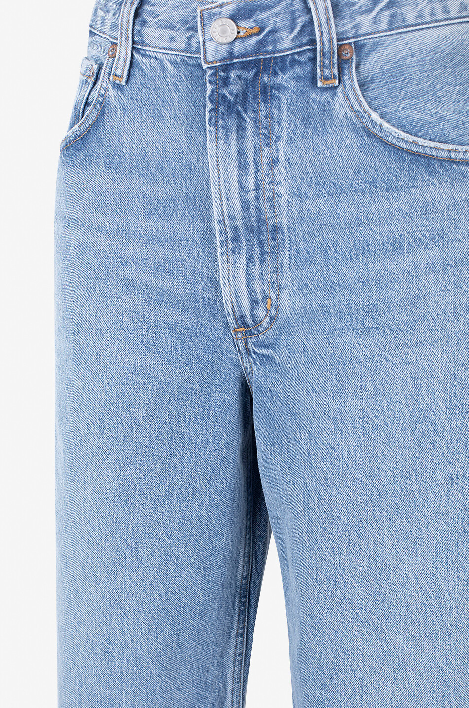 AGOLDE Jeans mit weitem Bein aus Baumwolle Low Curve Fairway Damen BLAU 8