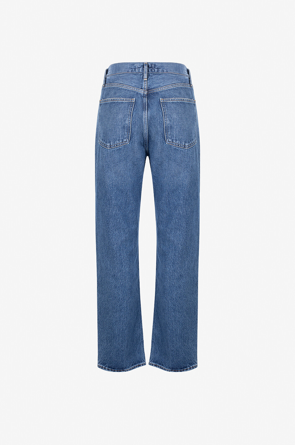 AGOLDE Jean slim en coton 90's Pinch Essence Femme BLEU 2