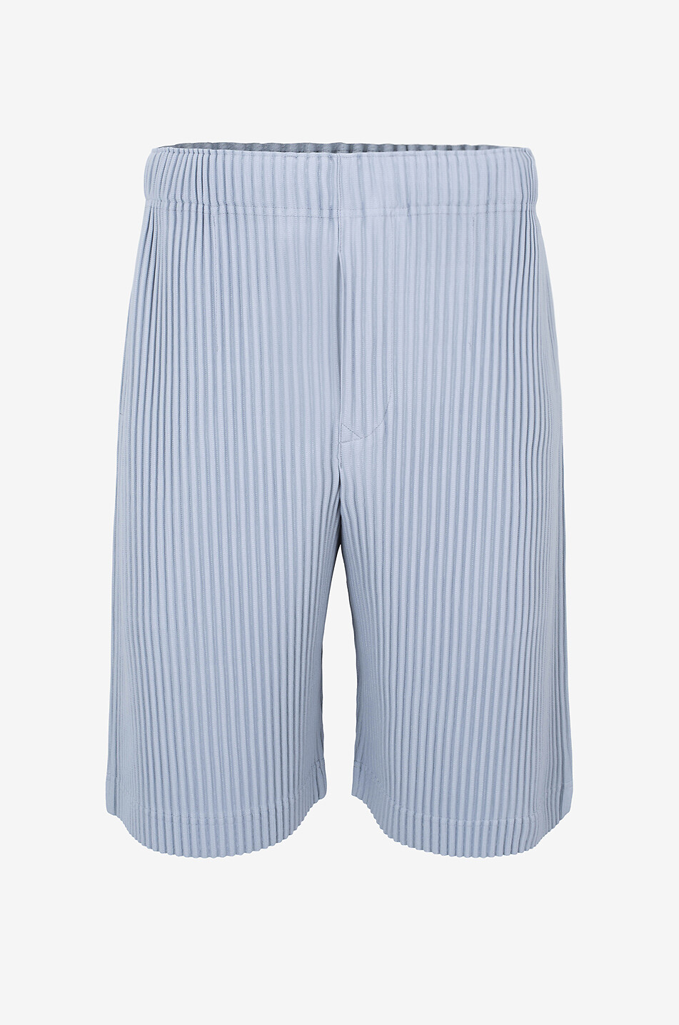 HOMME PLISSÉ ISSEY MIYAKE Bermuda en maille plissée Color Pleats Homme GRIS 1