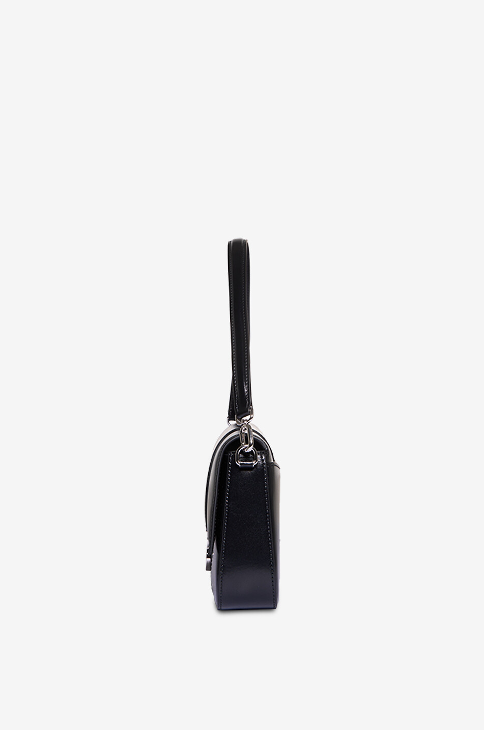 BALENCIAGA Glattlederschultertasche Hourglass Medium Sling Charms Damen SCHWARZ 4