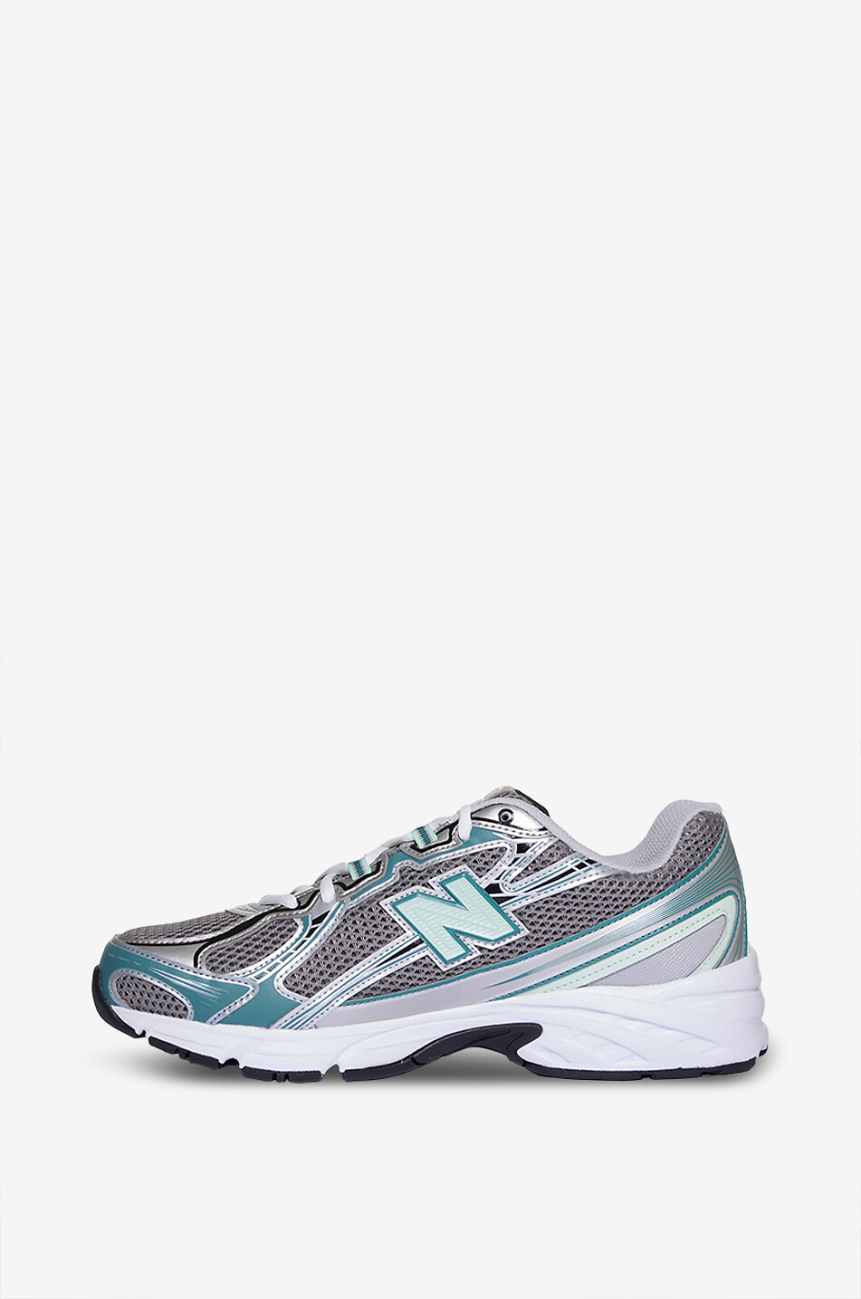NEW BALANCE Baskets basses U 740 Sporty Mesh Homme VERT CLAIR 3