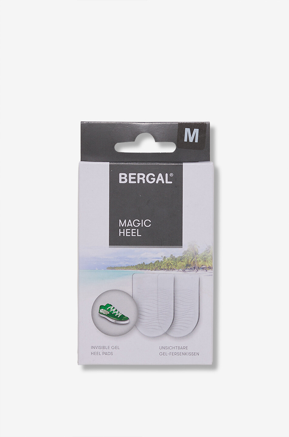 BERGAL Magic Heel gel pads Women Colourless 1