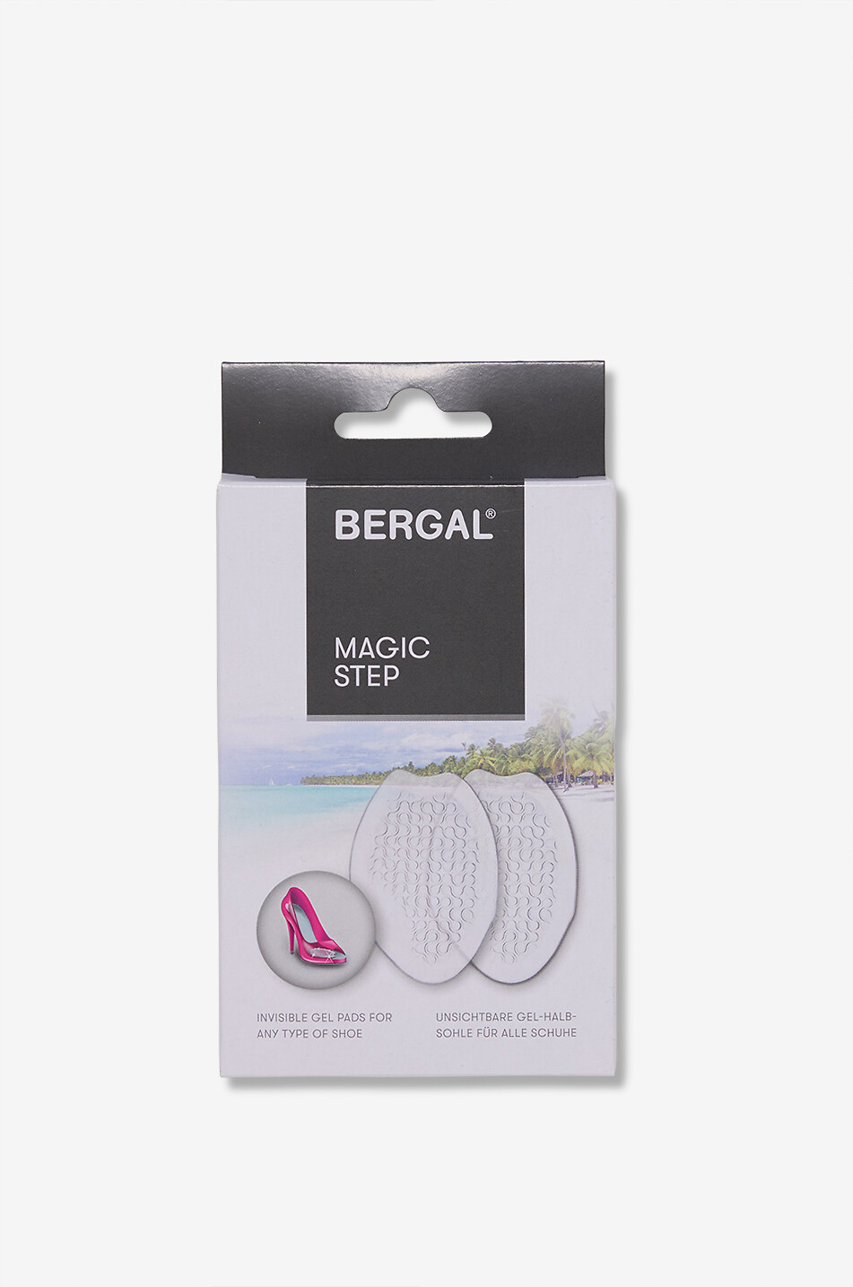 BERGAL Coussinets en gel avant-pied Magic Step Femme Incolore 1