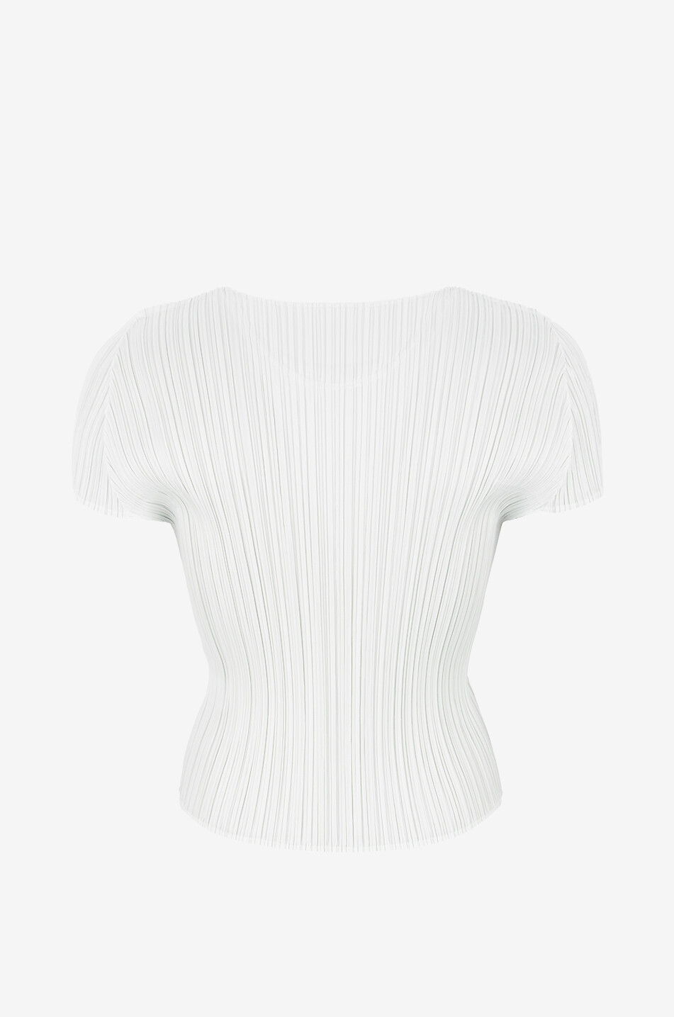 PLEATS PLEASE T-shirt en crêpe plissé Monthly Colors: April Femme VERT CLAIR 2