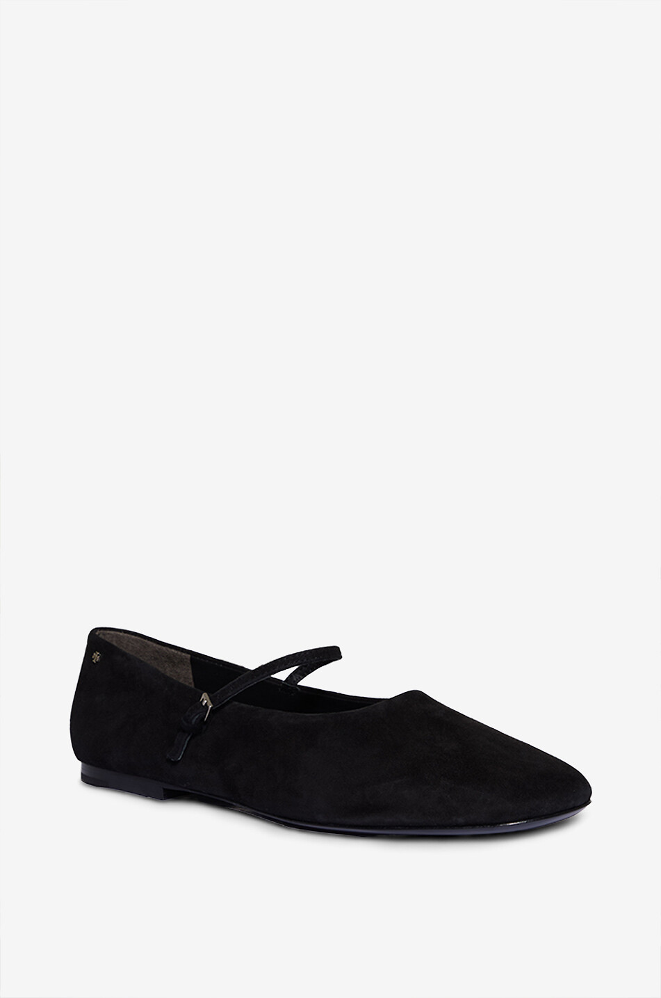 TORY BURCH Ballerines en daim Femme NOIR 1