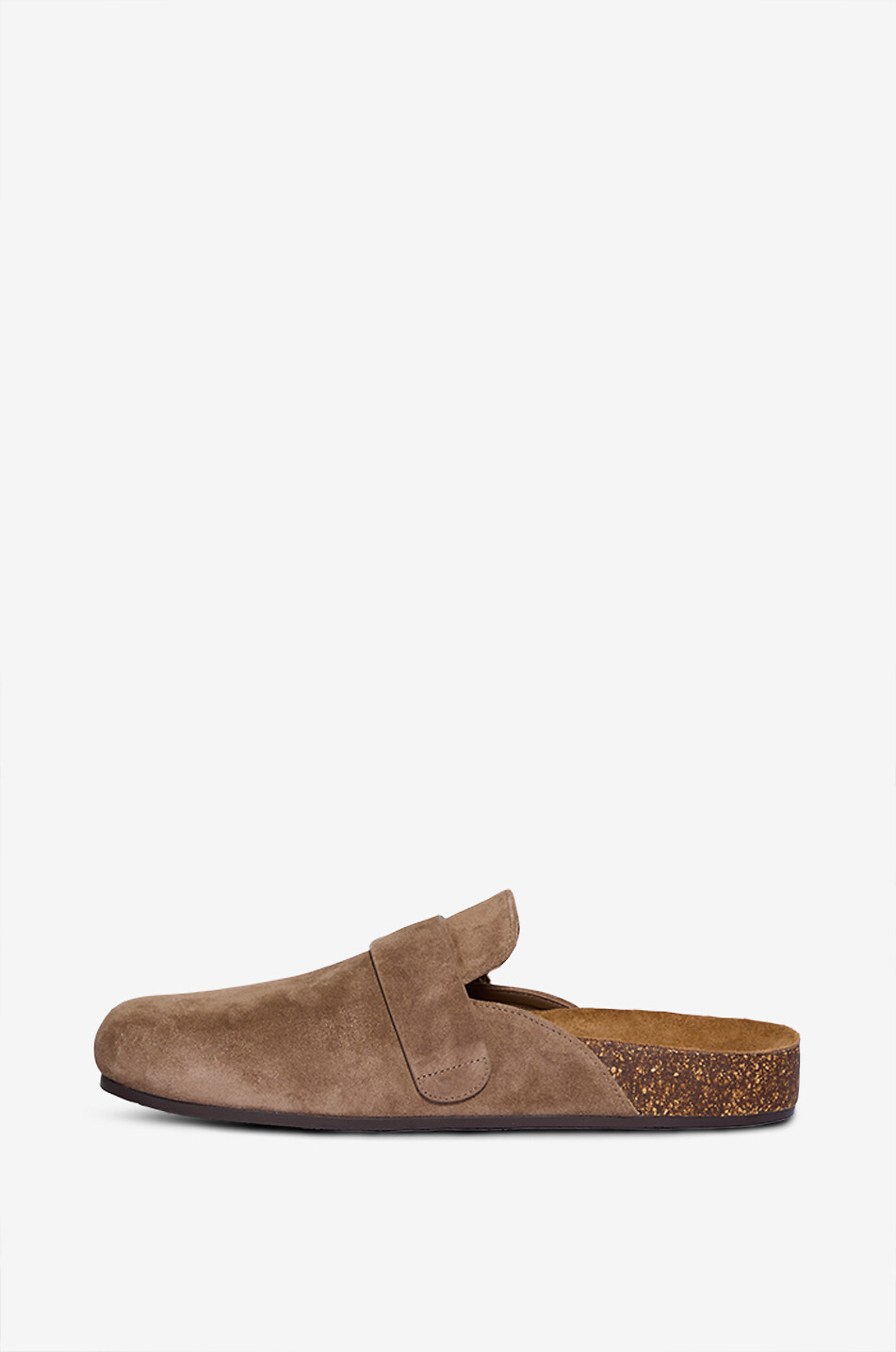 TORY BURCH Mellow suede clogs Women BROWN 3