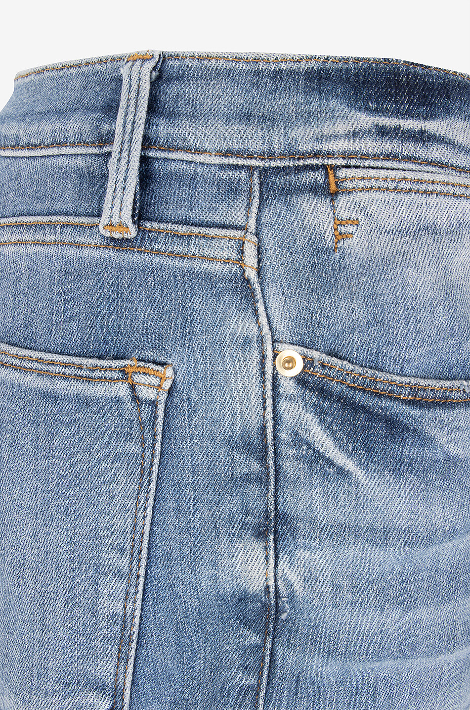 Jean en coton mélangé High Skinny Raw Stagger