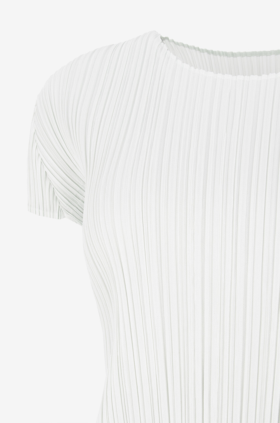 PLEATS PLEASE T-shirt en crêpe plissé Monthly Colors: April Femme VERT CLAIR 3