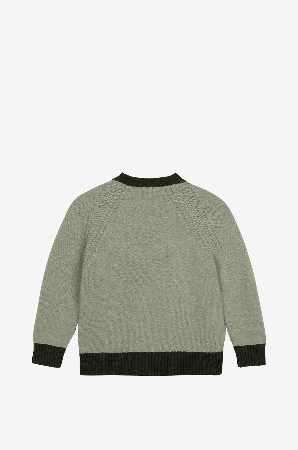 J&JOSH Pull à col rond en laine et cachemire garçon Garçon VERT CLAIR 2