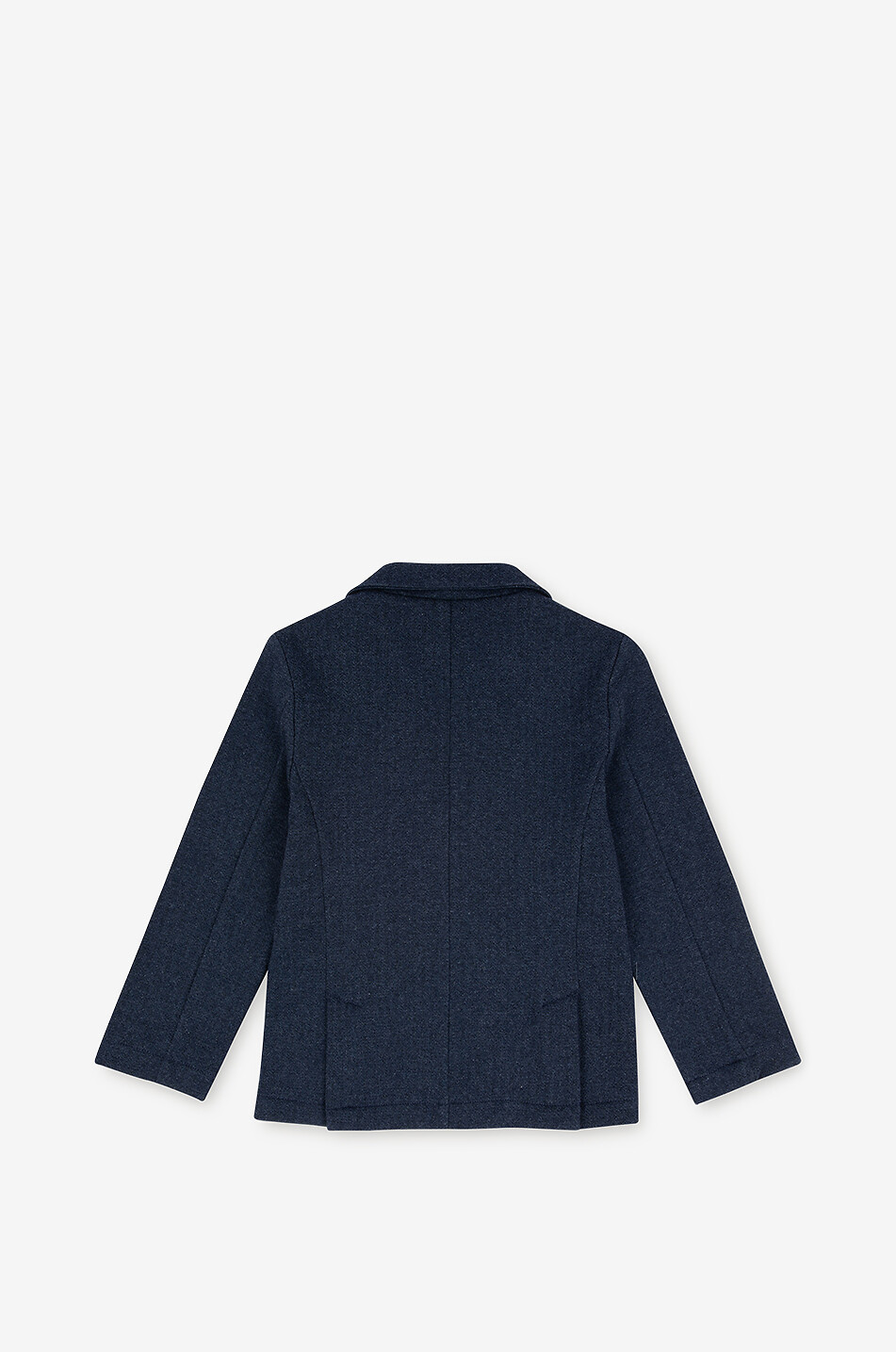 J&JOSH Blazer en maille à boutonnage simple garçon Garçon BLEU FONCE 2