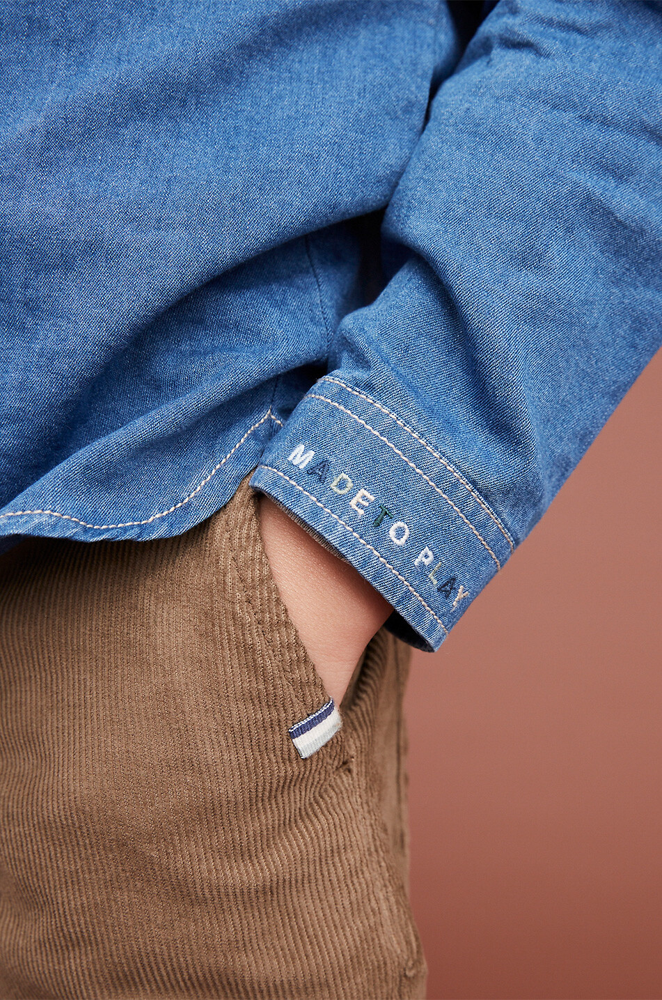 J&JOSH Chemise en denim garçon Made to Play Garçon BLEU 6