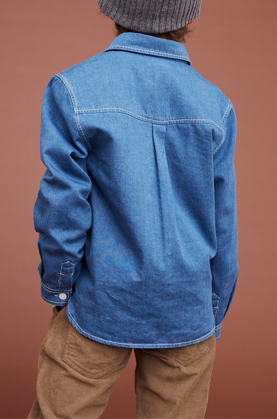 J&JOSH Chemise en denim garçon Made to Play Garçon BLEU 7