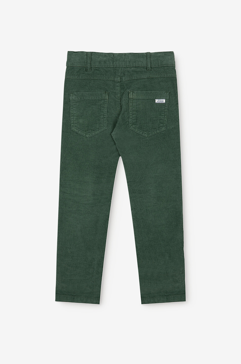 J&JOSH Slim-Fit-Jungenhose aus Baumwollcord Junge DUNKELGRÜN 2