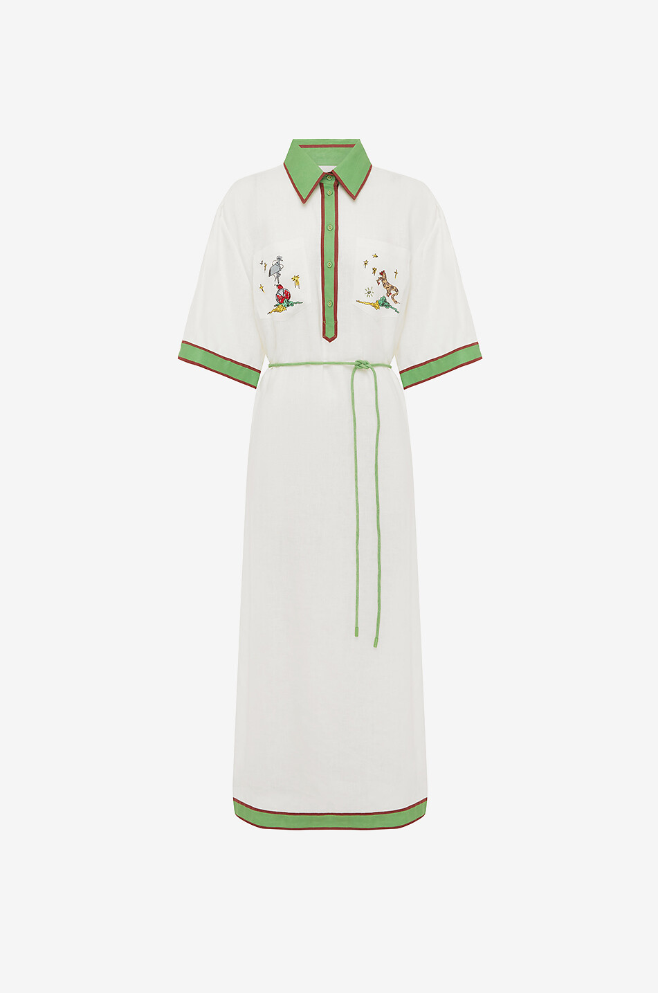 Robe tunique longue en lin Play