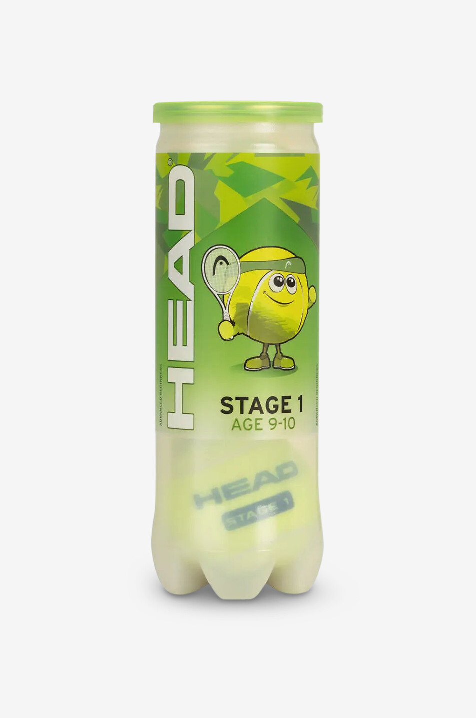 HEAD Stage 1 Green twenty-four tube pack of three tennis balls Unisex Colourless 1
