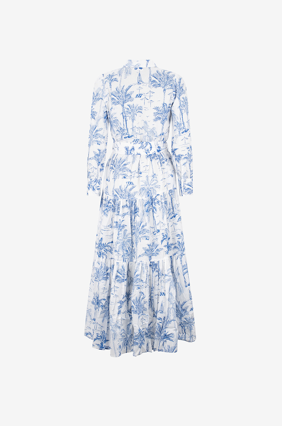 MC2 SAINT BARTH Jensen toile de Jouy printed shirt dress Women MULTI COLOURED 2