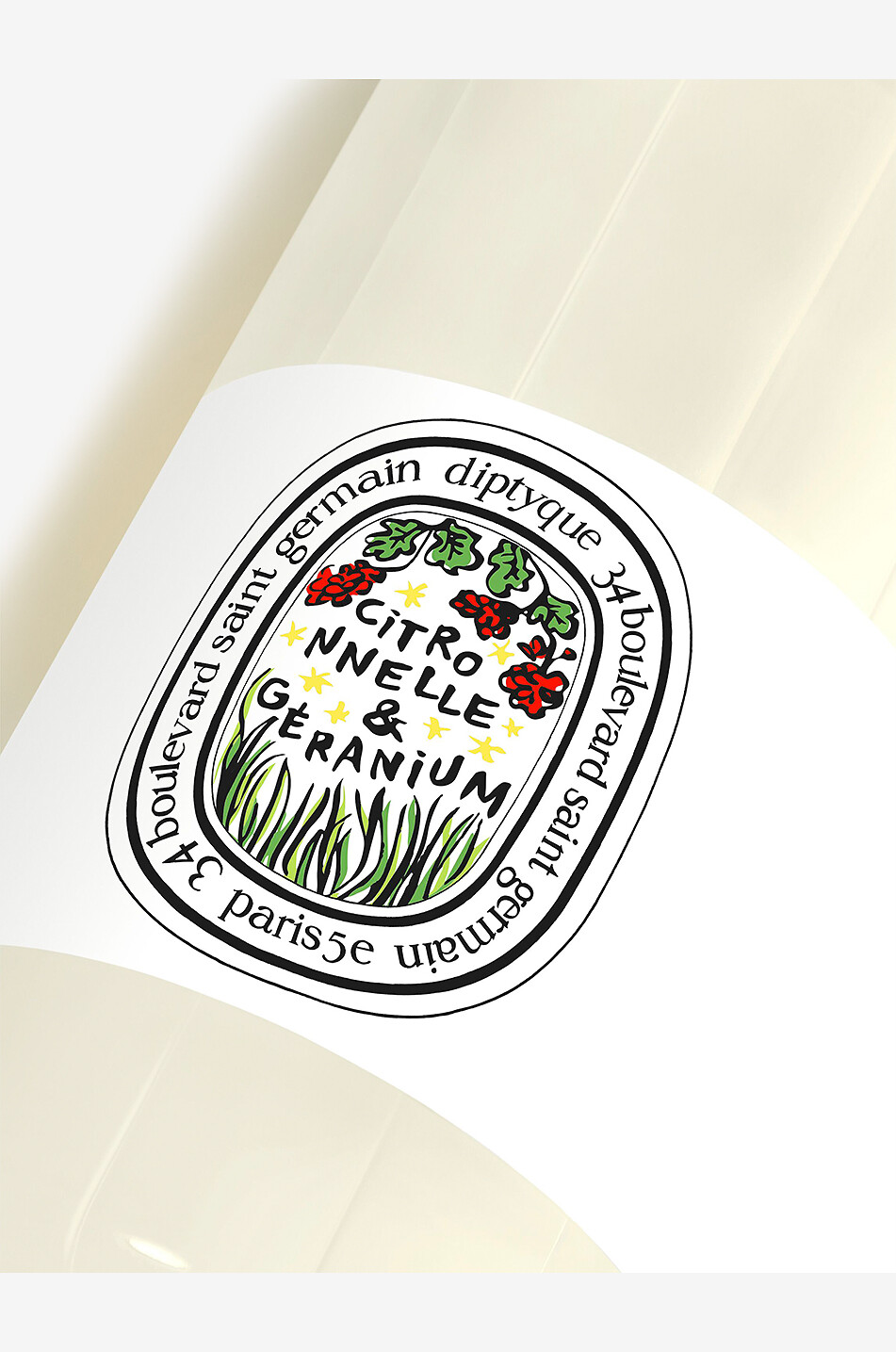 DIPTYQUE Citronelle & Géranium hand and body scented wash gel - 200 ml Unisex Colourless 3