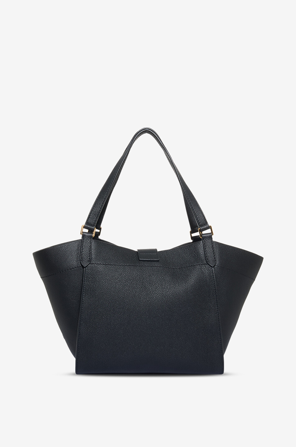 TOM FORD Tara Medium grained leather tote bag Women BLACK 3