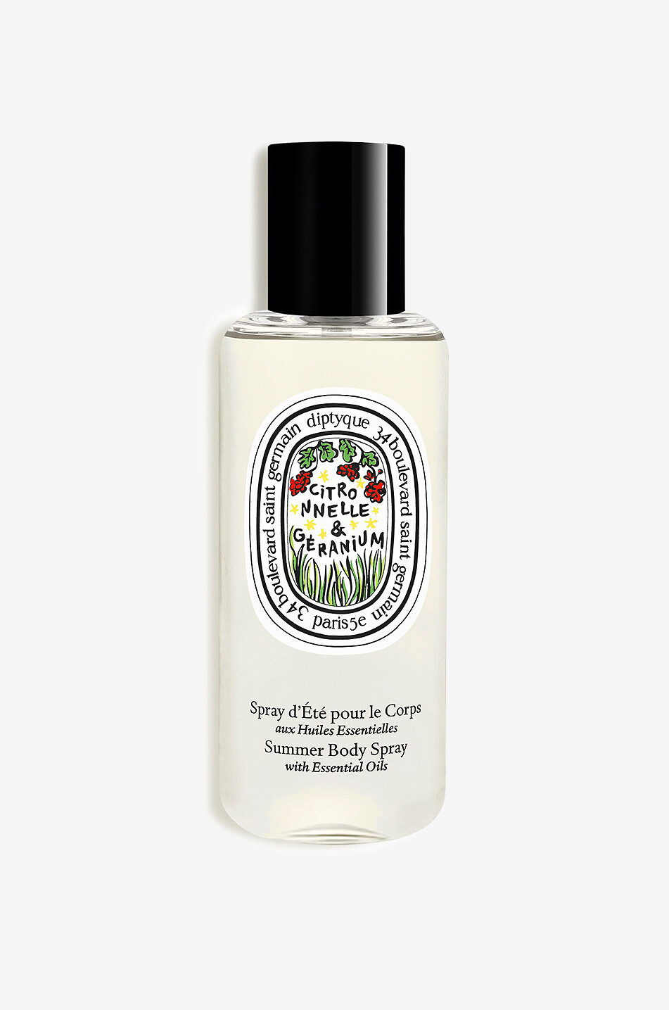 Citronelle & Géranium Summer body spray - 100 ml