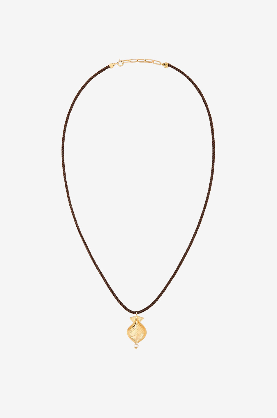 Collier pendentif poisson Sole