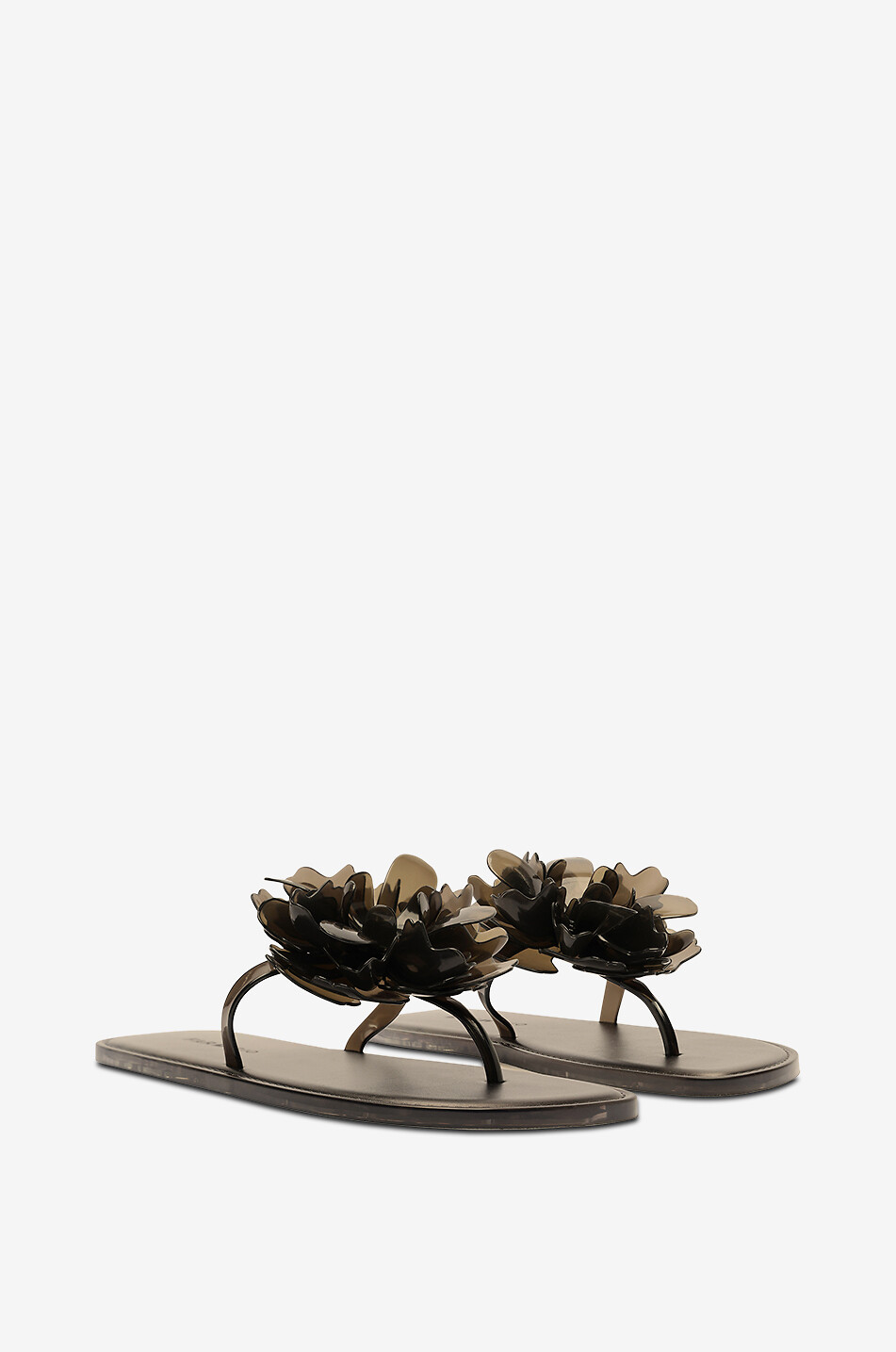 FARM RIO Flower Jelly Black flip-flops Women BLACK 1