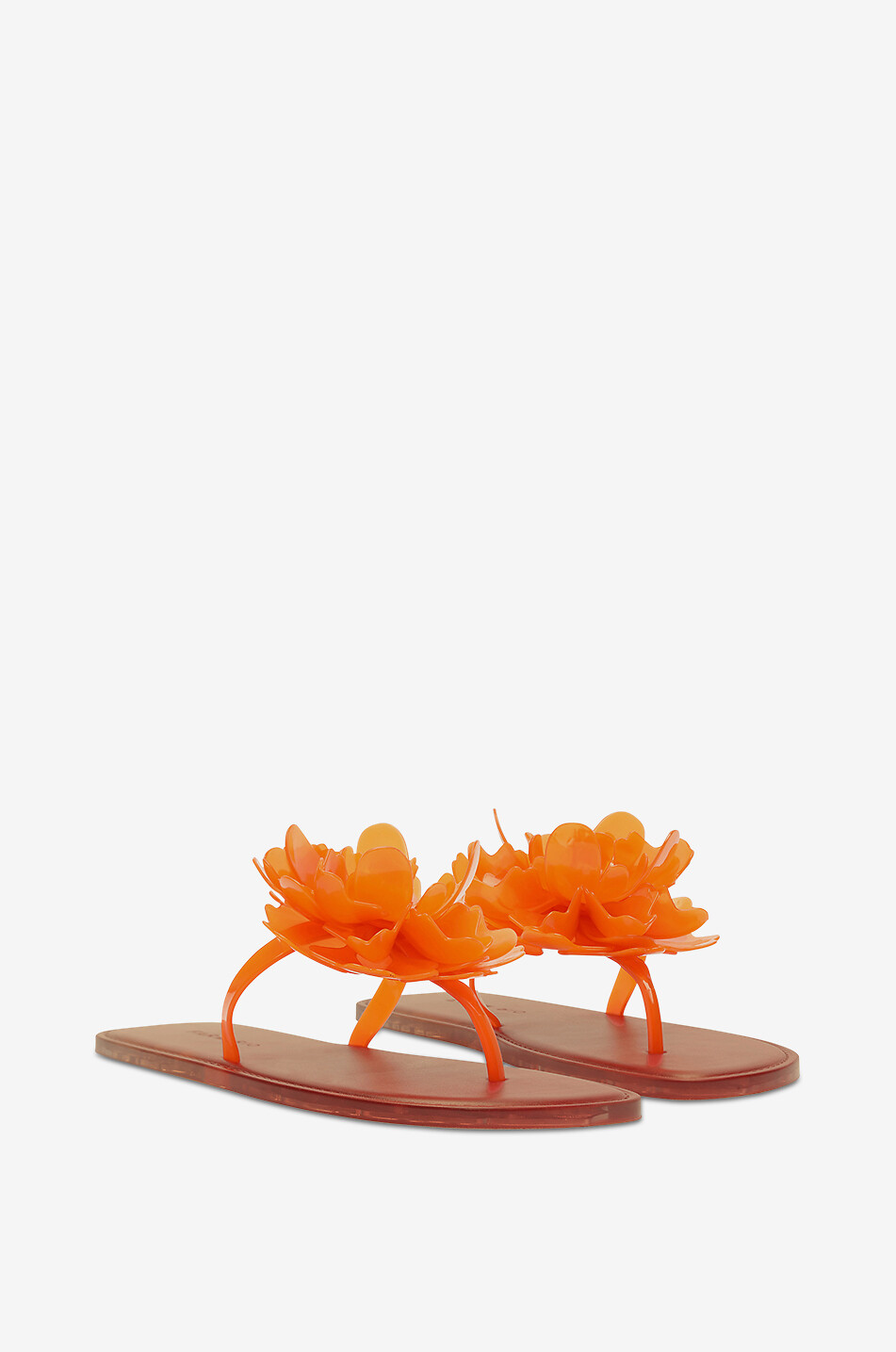 Flower Jelly Citrus flip-flops