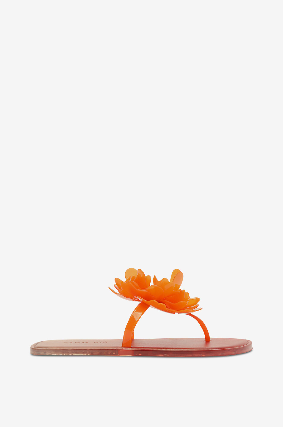 FARM RIO Flip-Flops aus TPU Flower Jelly Citrus Damen ORANGE 2