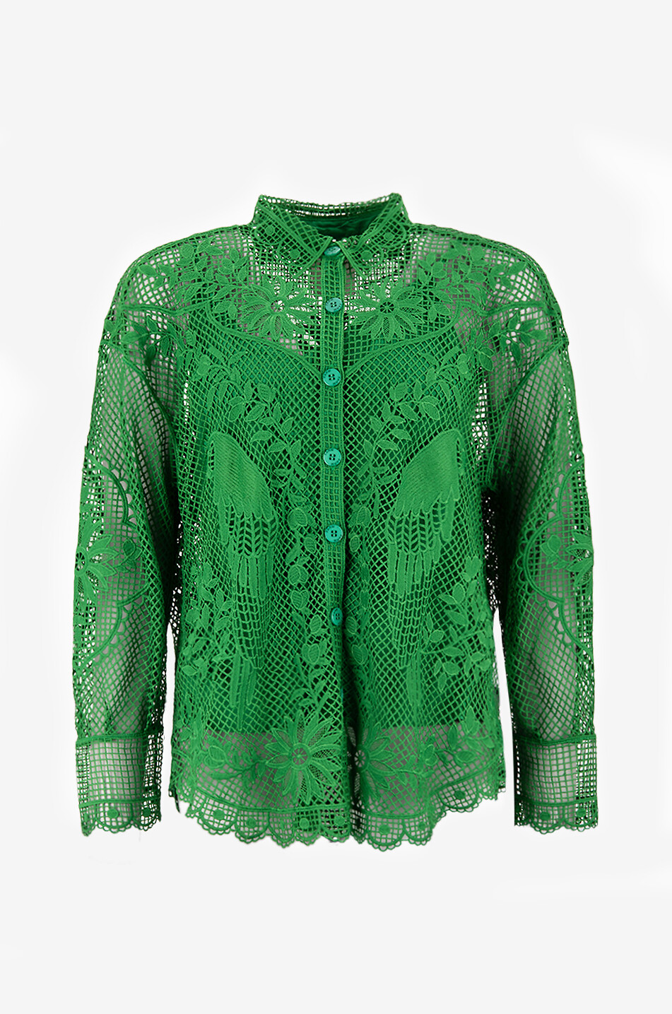 Hemd aus Klöppelspitze Landscape