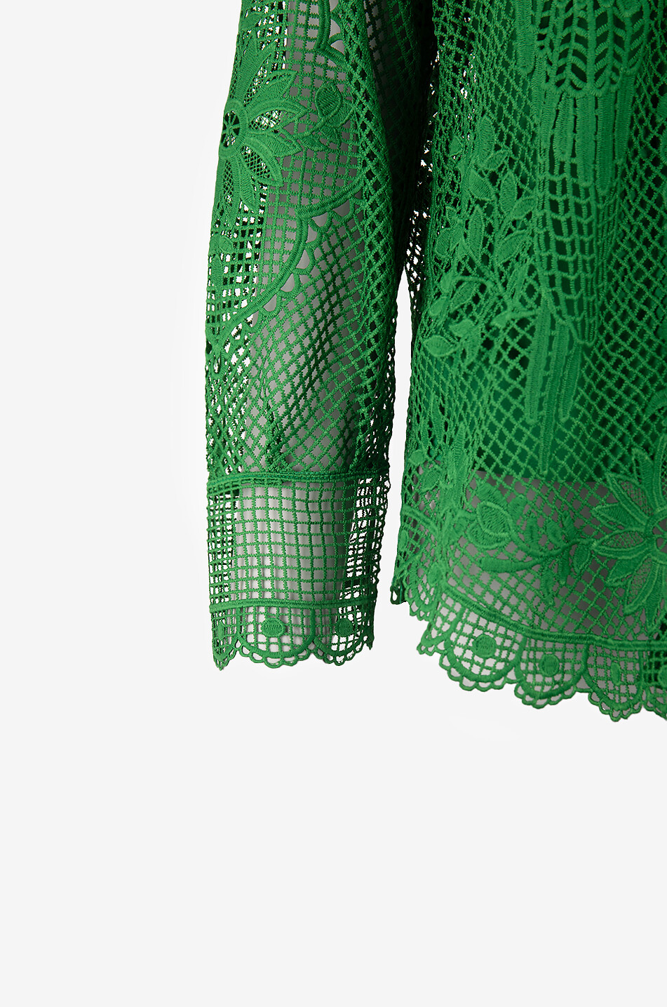 FARM RIO Chemise en guipure Landscape Femme VERT 6