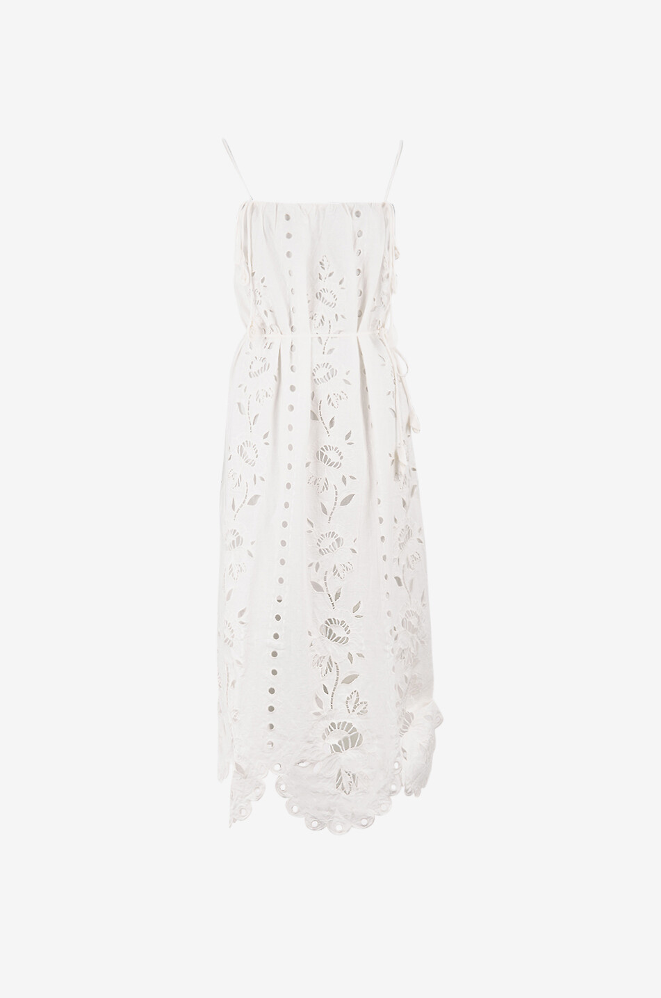 Robe maxi à bretelles Richelieu