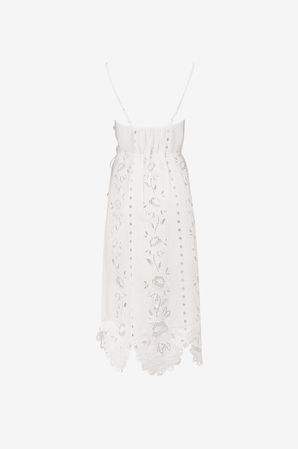 Richelieu strappy maxi dress