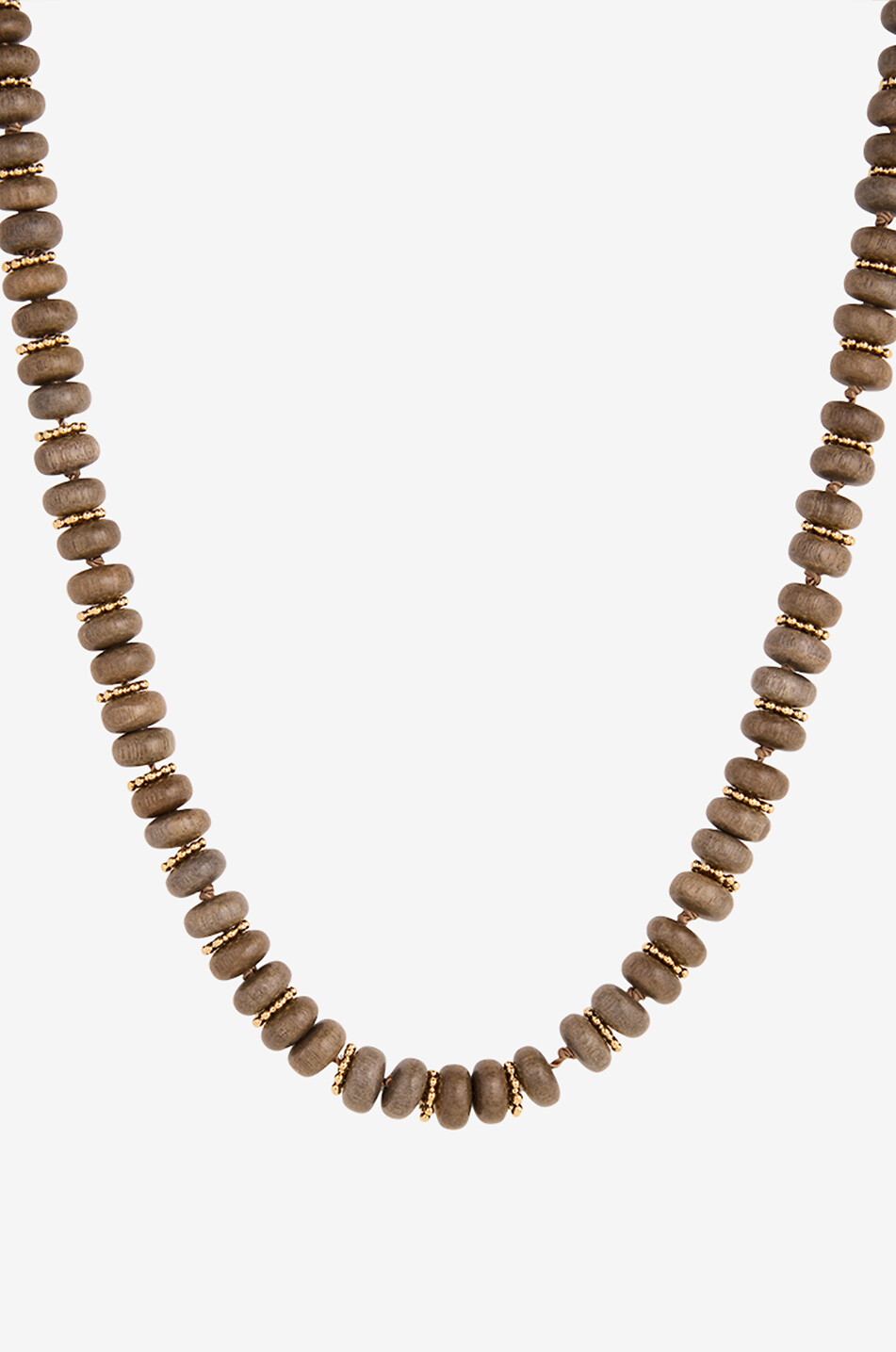 Collier en perles de bois Zuri