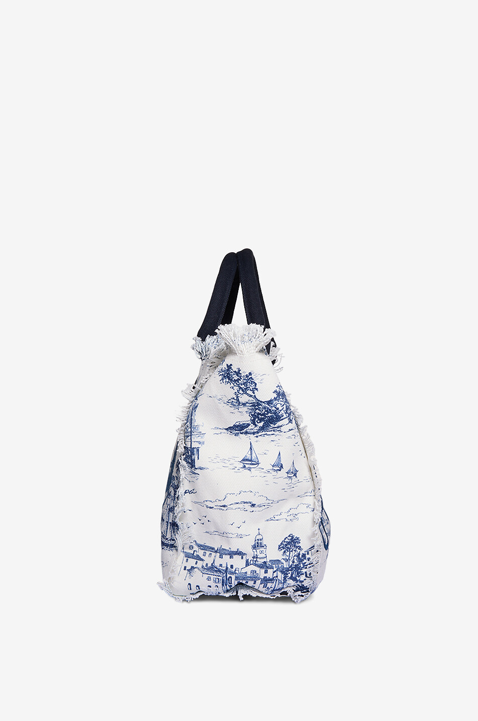 MC2 SAINT BARTH Vanity cotton tote bag Women BLUE 4