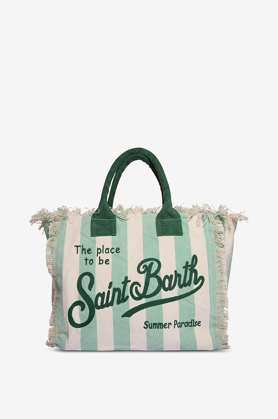 ★TOUT Y EST★ Neuf Nef Tote 25 Fabric RXBTX23115BRX MC2 Saint Barth torebka kolor beżowy RAFC001 | Answear.com