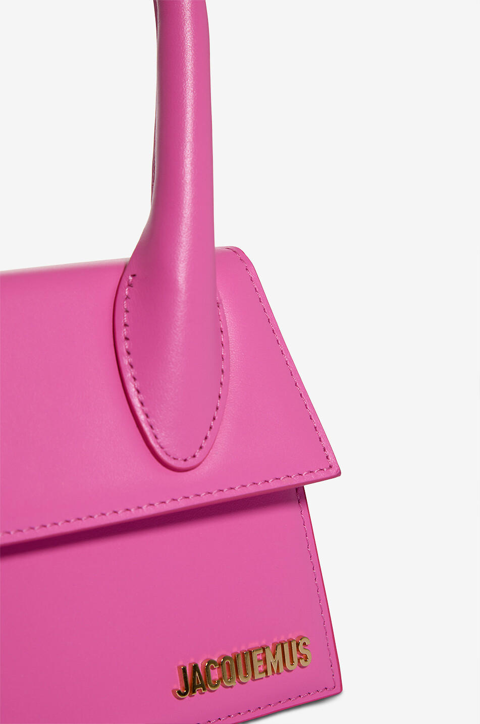 JACQUEMUS Handtasche aus Glattleder Le Chiquito Moyen Damen HELLROSA 6