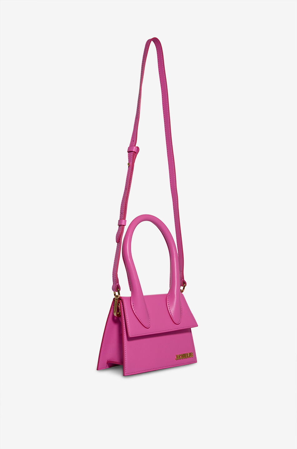 JACQUEMUS Handtasche aus Glattleder Le Chiquito Moyen Damen HELLROSA 5