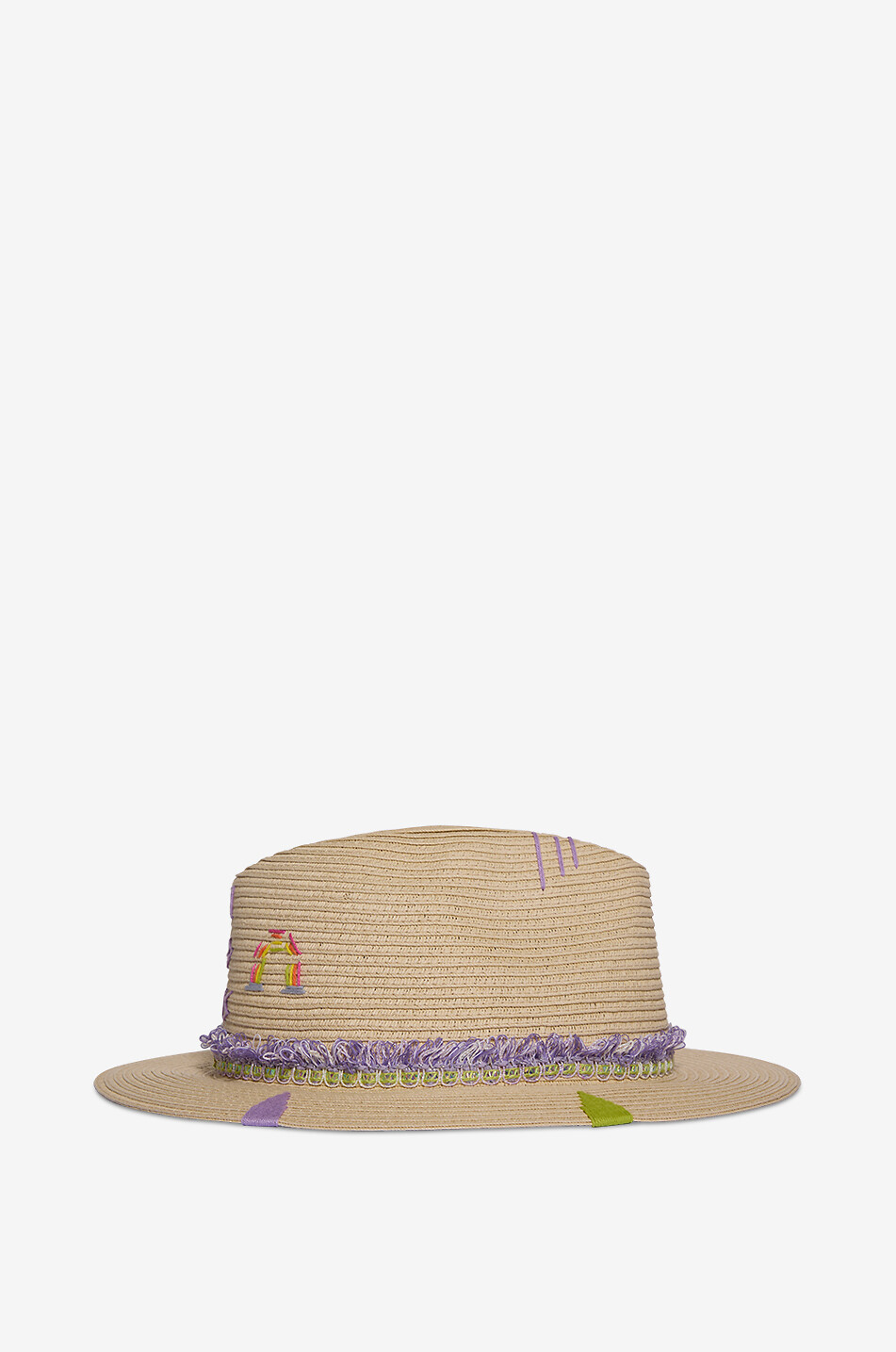 THE HAT GANG Chapeau en papier No Bad Days Femme BEIGE 2