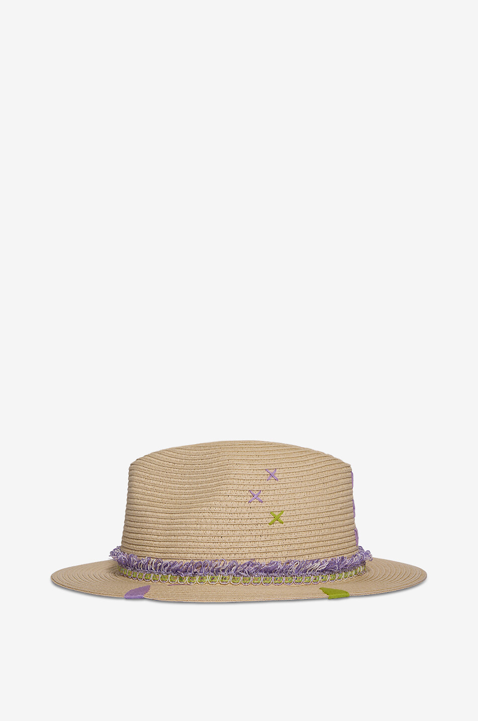 THE HAT GANG Chapeau en papier No Bad Days Femme BEIGE 3